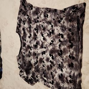 Disney grey tye dye Mickey t-shirt 4X